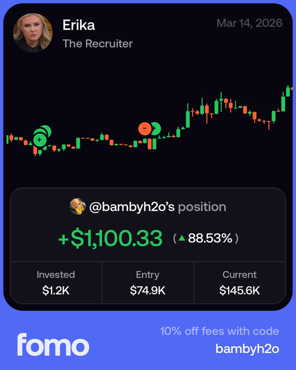 it’s almost like I told u so 
$erika $erika $erika