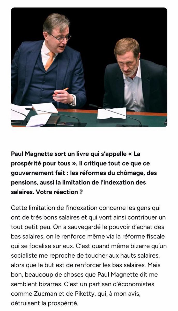 Paul Magnette tweet media