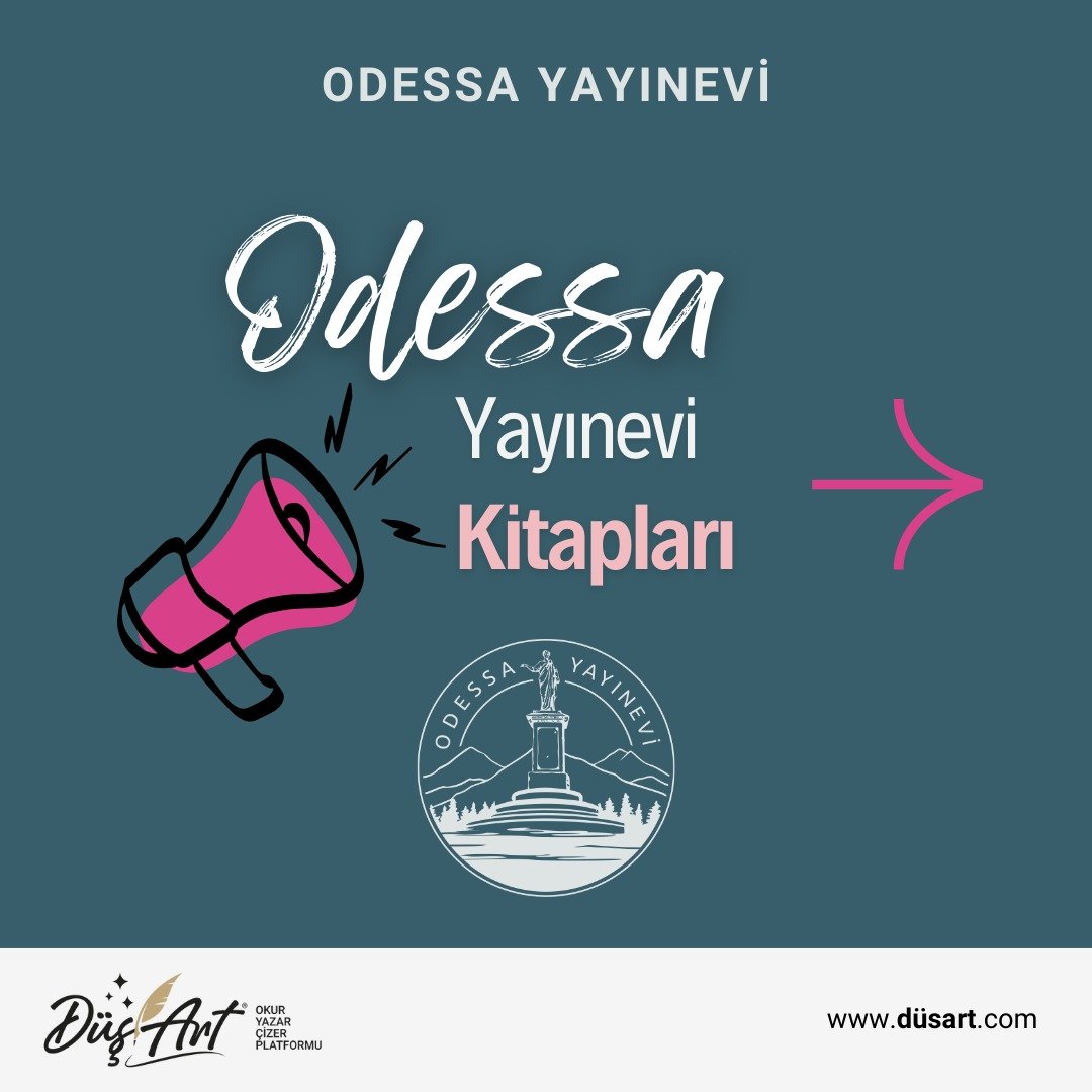 dusartofficial's tweet photo. Bugün rotamız: Odessa Yayınevi kitapları.

Edebiyatın farklı damarlarına dokunan, metinlerle okuru düşünmeye ve hissetmeye davet ediyoruz. 
Bu gönderide Odessa Yayınevi kitaplarını kısaca tanıyacak, her birinin dünyasına küçük bir kapı aralayacağız.

@odessayayinevi 

#DüşArt https://t.co/FzI3C8cUaW