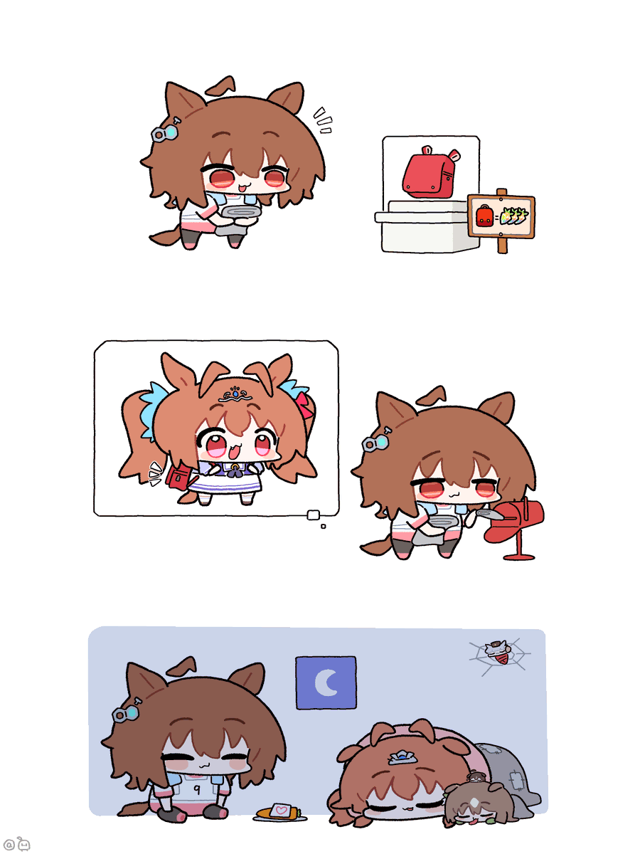 Exavalon00's tweet photo. 🎒❤️
#ウマ娘 #umamusume #우마무스메 https://t.co/dRzxvIsx4E
