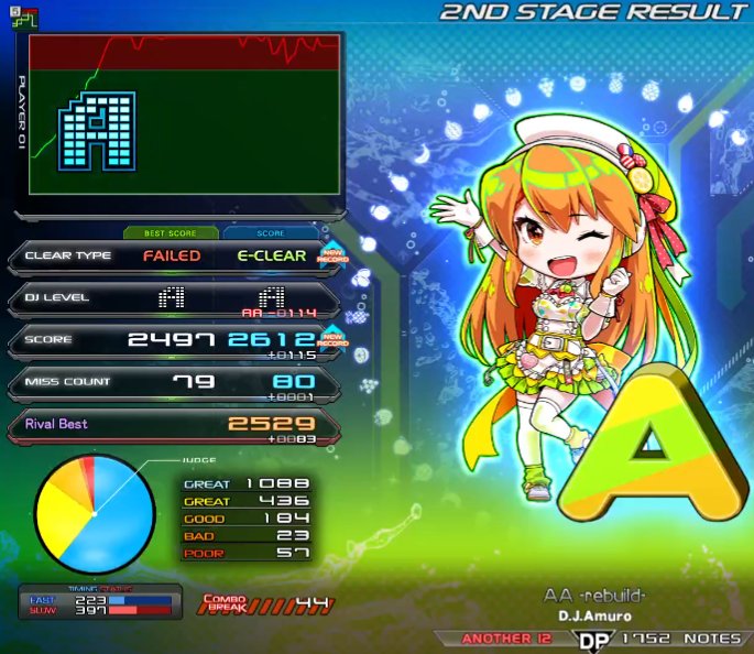 QCC944's tweet photo. 今日のゲでのAArebuild（EASY点灯）
帰宅してすぐ復習したINFINITASでのAA（EASY点灯）

INFINITASに適応できていないのか🥹 https://t.co/cmAz0qG4hr