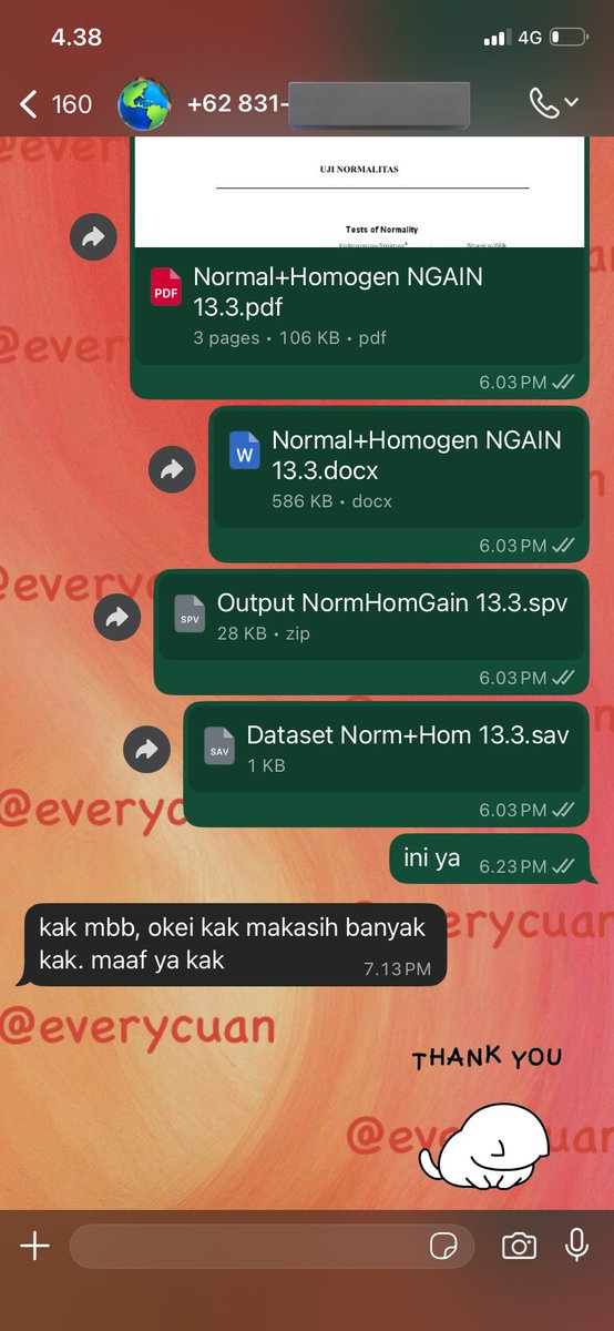 everycuan's tweet photo. 289. Joki olah data manip lolos uji validitas &amp; reliabilitas include interpretasi
290. Joki SPSS manip lolos uji normalitas, homogenitas untuk prasyarat indepedent t test https://t.co/T2ZTUnaSlP