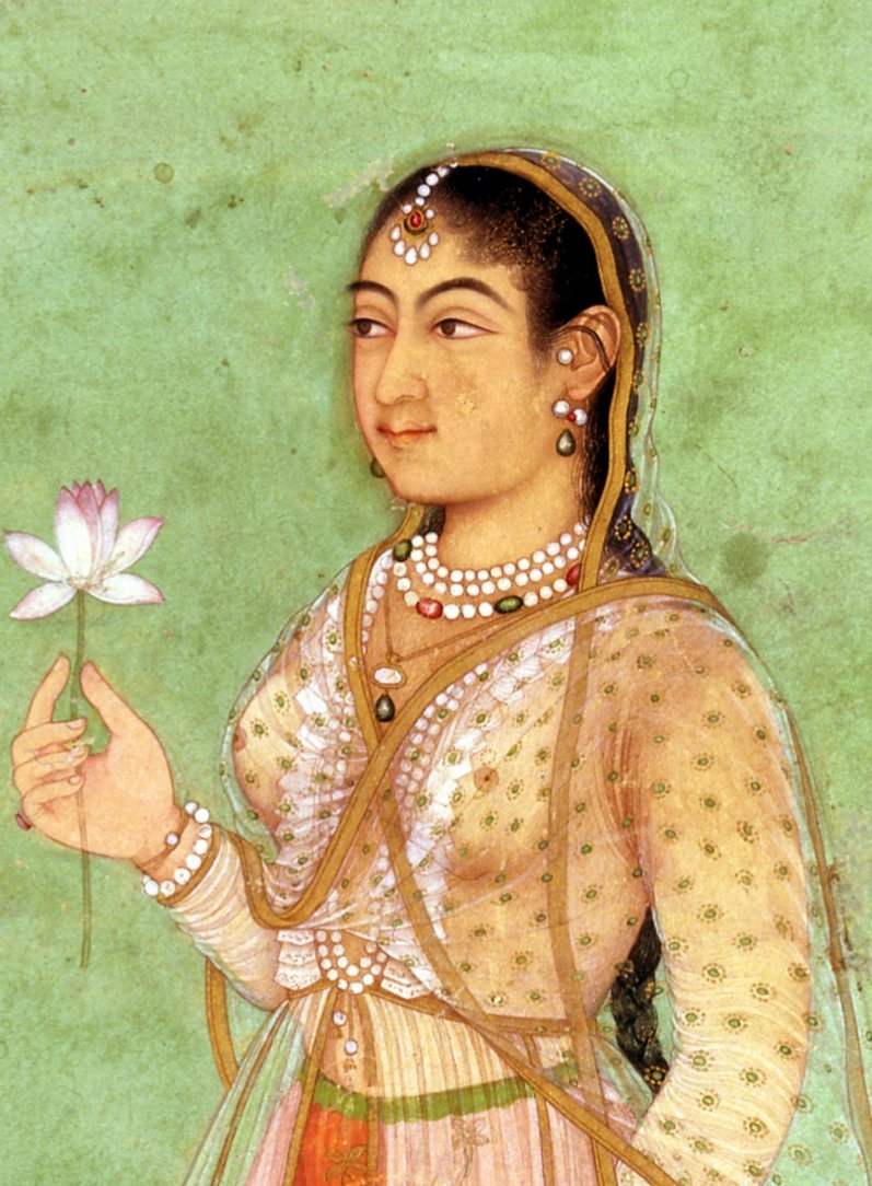 Kautilya02's tweet photo. These kinds of pearl drop earrings were quite popular among the medieval Indian noblewomen!! Looks so classy!! 

I don't know whether modern Indian jewellers make such pieces now!! https://t.co/uNfTCoPOTk