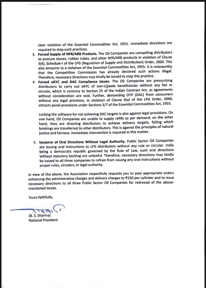 lpgdai24's tweet photo. #MUST_Revise_LPG_DISTRIBUTORS_LONG_PENDING_Commission_URGENTLY
@PMOIndia @narendramodi_in @narendramodi @AmitShah @PetroleumMin @Secretary_MoPNG @MoPNG_eSeva @HPCL_Vigilance @ChairmanIOCL @BPCLimited @CmdHpcl @cmdbpcl @HardeepSPuri https://t.co/QeDwAVBu2d