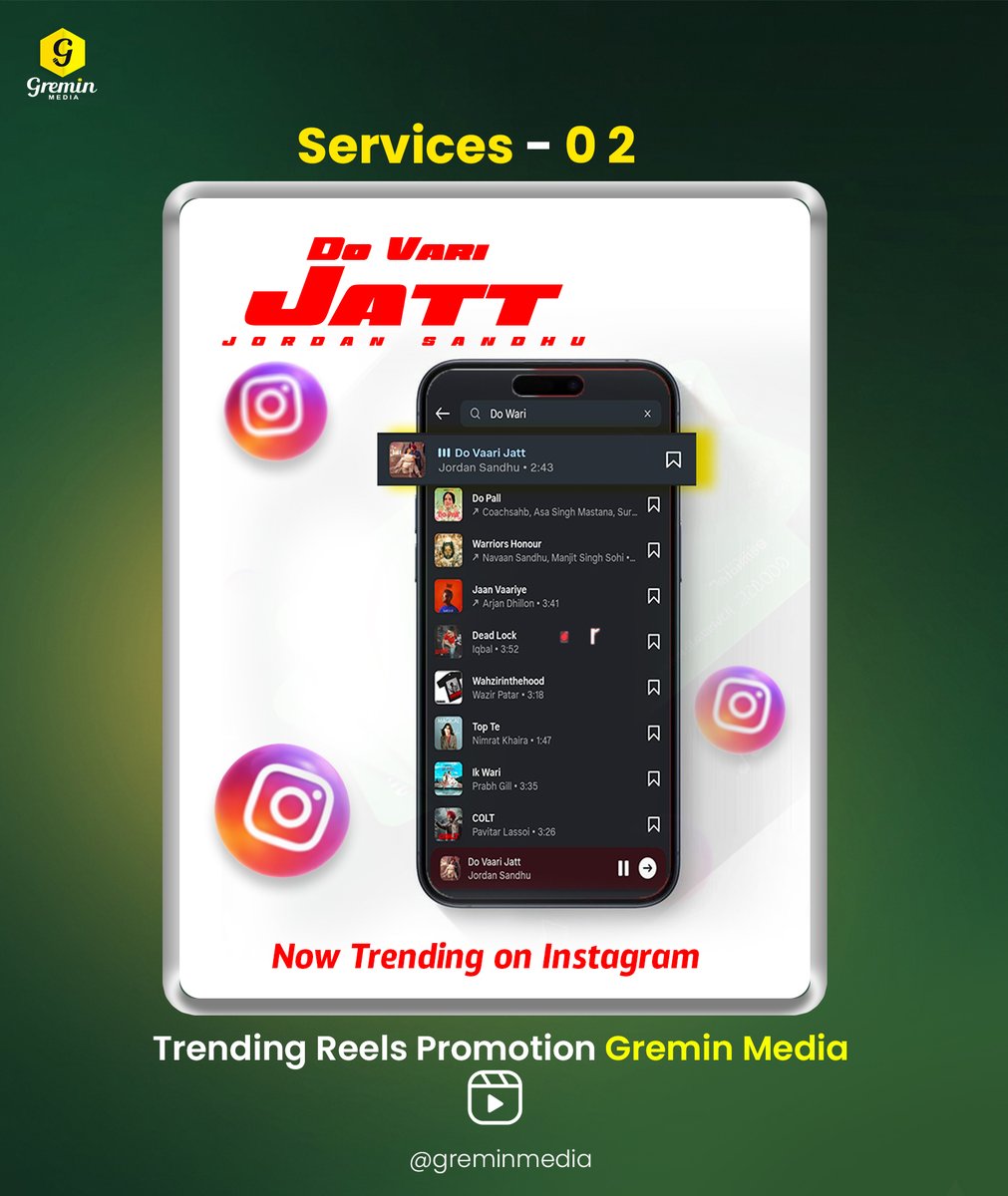 Greminmedia's tweet photo. 🎬 Gremin Media – Complete Music &amp; Film Promotion Platform
We help artists grow their music and reach the right audience worldwide

Our Services:

#GreminMedia #MusicPromotion #SpotifyStreams #InstagramTrending #YouTubePromotion #ArtistManagement #FilmPromotion #MusicMarketing https://t.co/n8V7pEZUG5