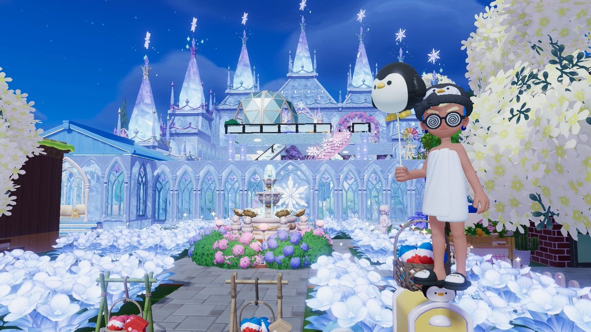 pachi_game_'s tweet photo. 良い肥料して、雑草抜いたら大根最後にできた！
ぺんぎんも終わる10分前くらいになんとか５までw
夜行全部植えた
パーティーw https://t.co/co6ZqFKmk9