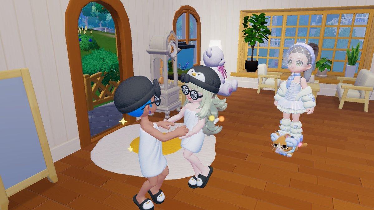 pachi_game_'s tweet photo. 良い肥料して、雑草抜いたら大根最後にできた！
ぺんぎんも終わる10分前くらいになんとか５までw
夜行全部植えた
パーティーw https://t.co/co6ZqFKmk9