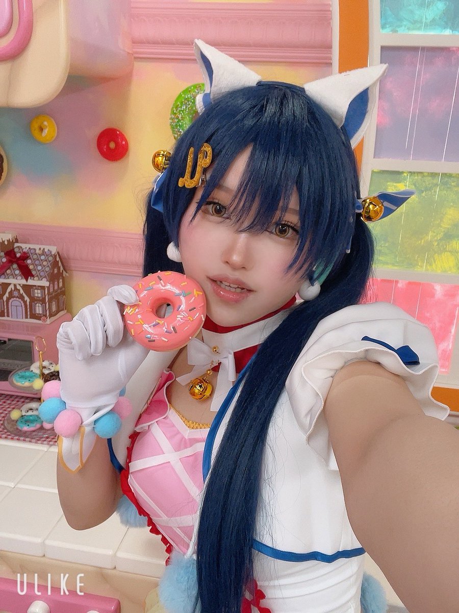 pan_7026's tweet photo. キャットツインテールのうみちゃんでした💙 https://t.co/P3v2oRxya8