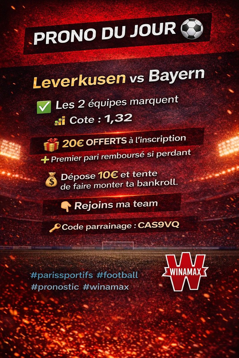 pronostic foot tweet media