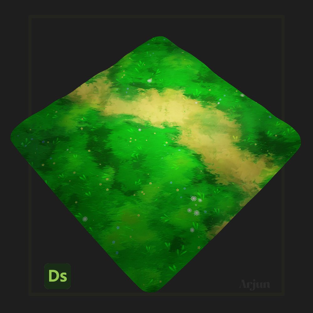 SaintArjun's tweet photo. #MadeWithSubstance #3DCG #GameArt #DigitalArt #Texturing #StylizedArt #Stylized

こんにちは 
Greetings!

Ghibli Inspierd stylized Ground material made in Substance designer https://t.co/dyv2isZZzQ