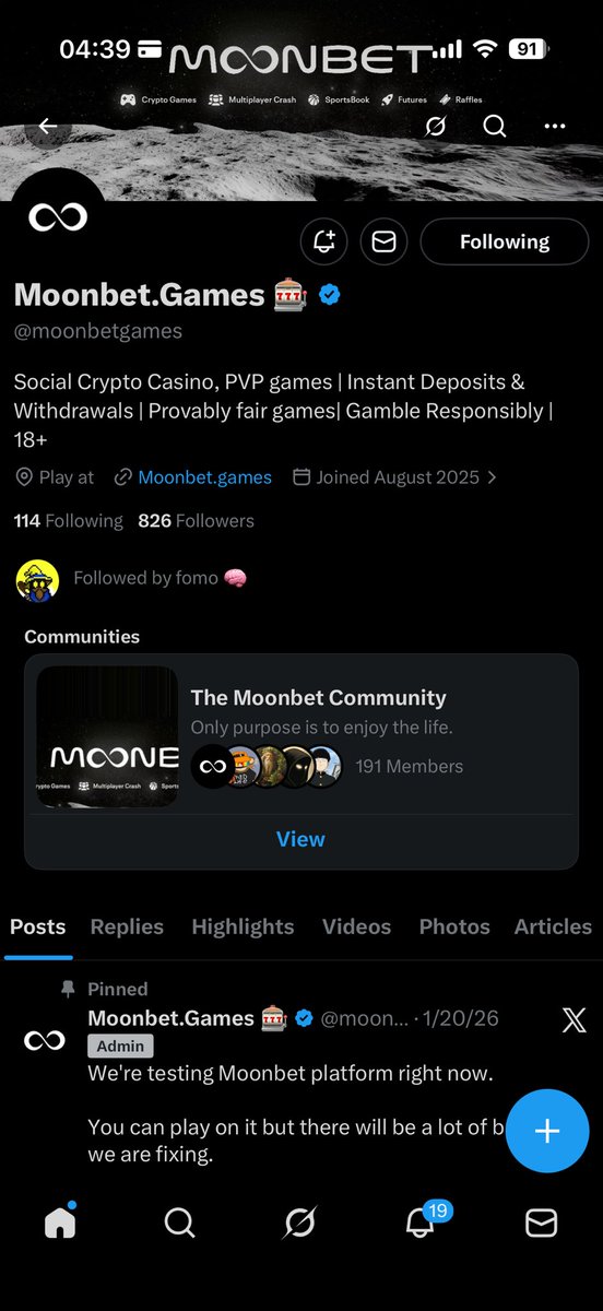 cloudxiyz's tweet photo. @thisisdjen @moonbetgames Just optimistic to get into this would really like to try out the platform 

ID- 69B52C73234B27559073E67F

Fingers crossed https://t.co/2v9O8YllNM