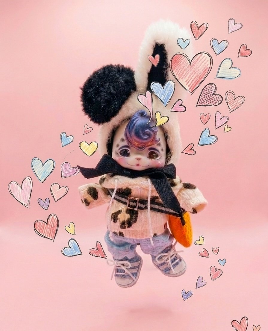 カジュアルにもおみみぴったりすぎるので楽しい🥹💕