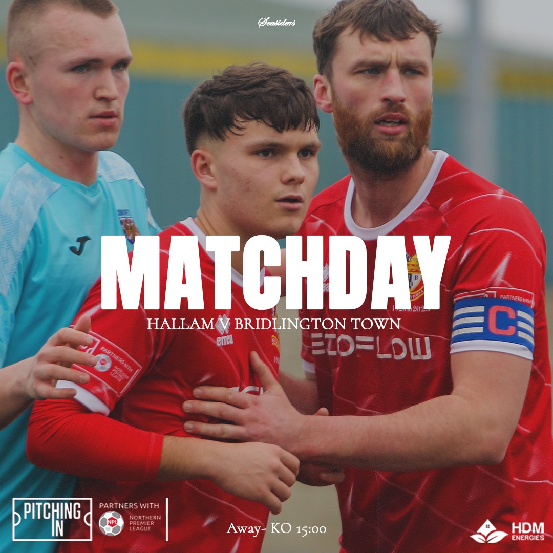 BridTownAFC's tweet photo. MATCHDAY
Where football history lives.

Today the Seasiders head to Sandygate, the historic home of Hallam F.C. and the oldest football ground in the world.

Bridlington Town on the road.

Three points the target.

⏰ 3PM KO

#UpTheSeasiders https://t.co/FCgsyewXEK