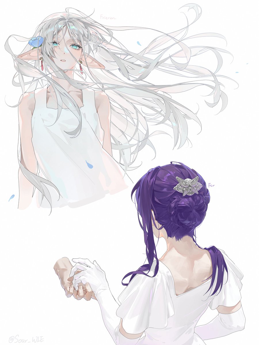 #frieren
머리카락이 좋다