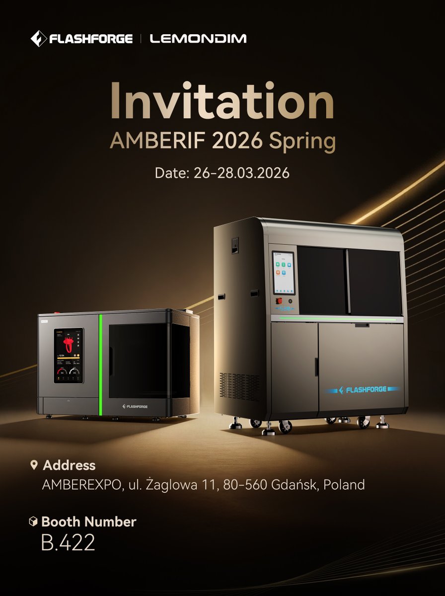 Flashforge® tweet media