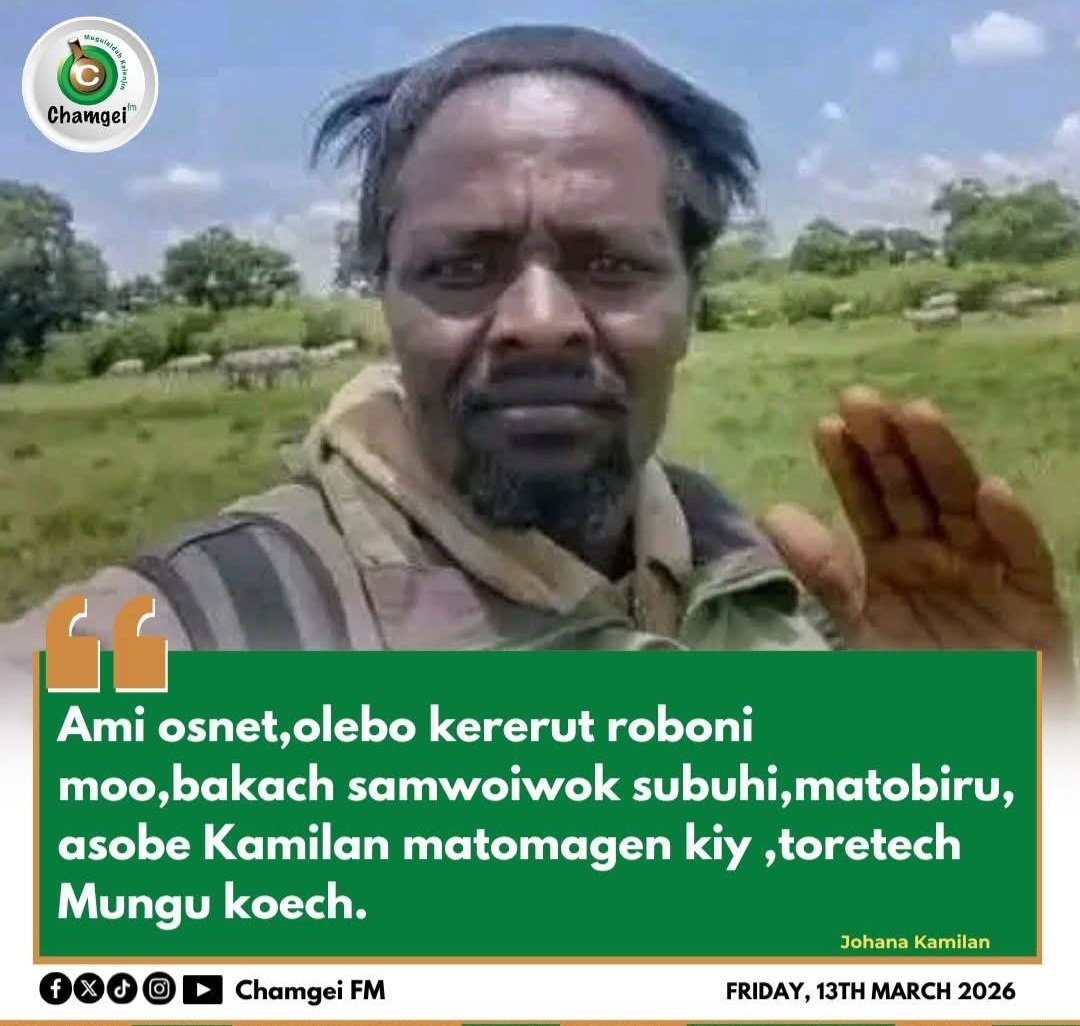 Kamilan most likely has a mental health issue, apelekwe Mathare.