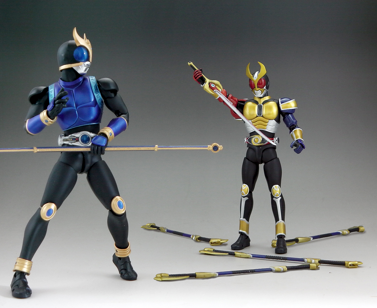 あなどれない後輩。
#真骨彫製法
#仮面ライダーアギト
#仮面ライダークウガ