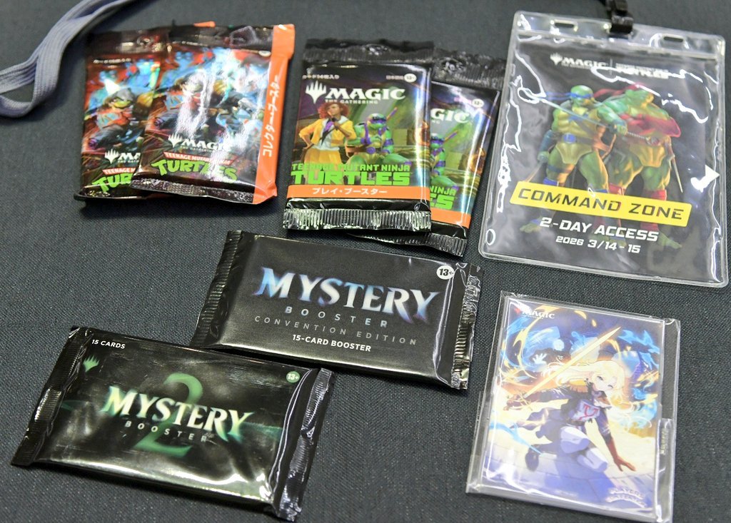 プレイヤーズコンベンション特製コマンダー・プロテクター MTG プレイヤーズコンベンション】こちらは「Command Zone 2Days VIP Pass