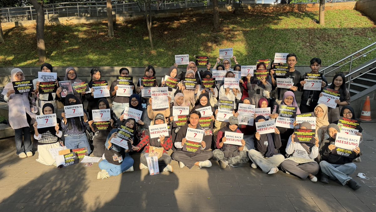ko_mike__'s tweet photo. INA ENGENE LOVE ENHYPEN 🤍

ENHYPEN IS SEVEN!!!

We demand that HEESEUNG remains fully part of ENHYPEN, and we will continue to hold @BELIFTLAB accountable for any actions that threaten the group's identity and integrity.

DO NOT EXPLOIT THE LEGACY OF ENHYPEN
#BEACCOUNTABLE_BELIFT
#ENHYPEN_IS_SEVEN 
#HEESEUNG_STAYS