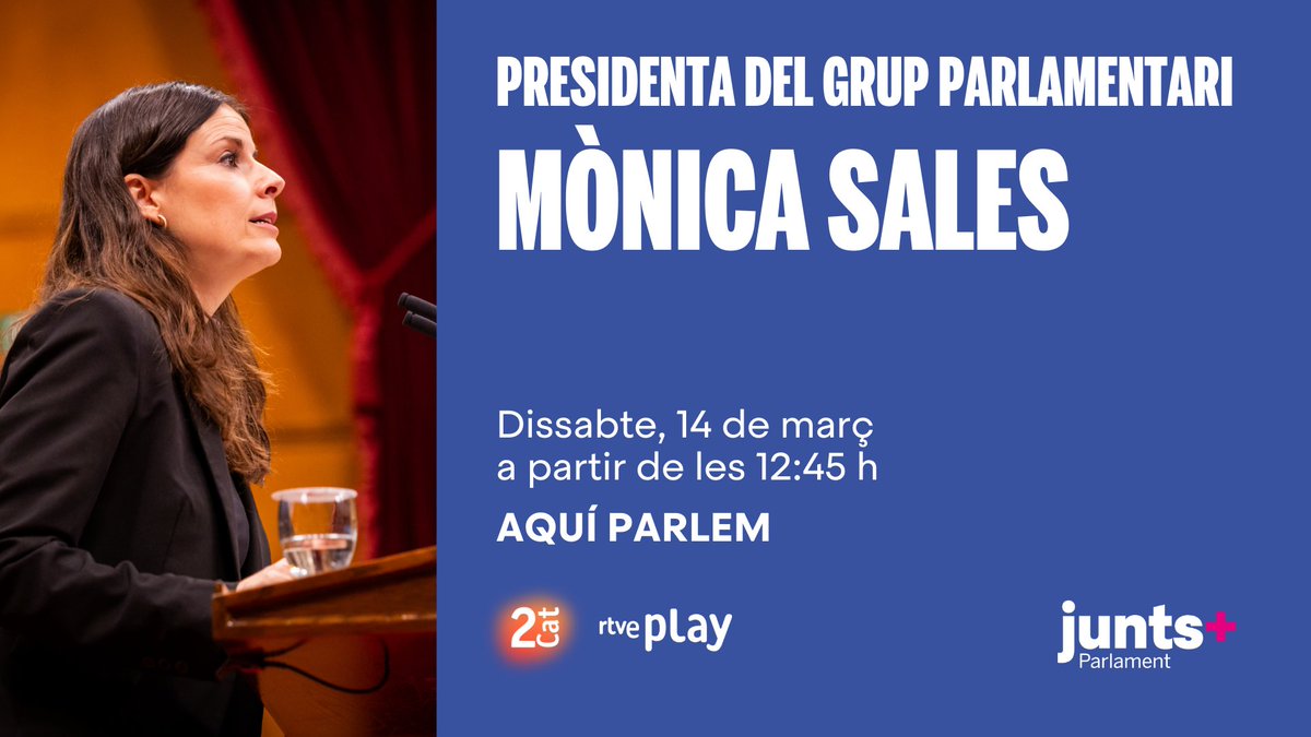 Junts Parlament tweet media