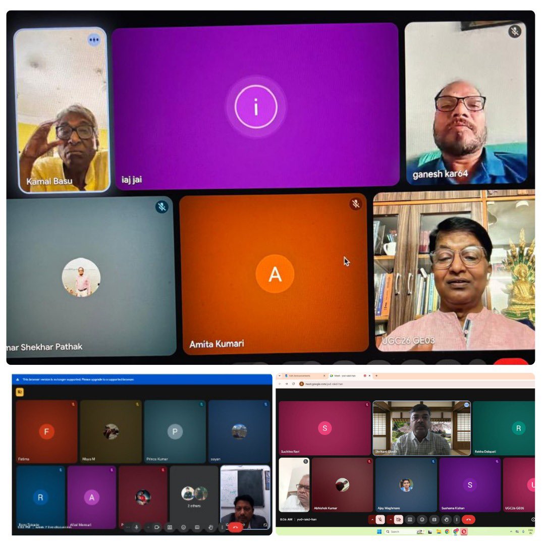 ugc_india's tweet image. Strengthening Learner Engagement on SWAYAM!

UGC SWAYAM Course Coordinators conduct one-hour online sessions every Saturday/Sunday to interact with learners, address their doubts, and gather valuable feedback for an enhanced learning experience.

#SWAYAM #OnlineLearning #UGC