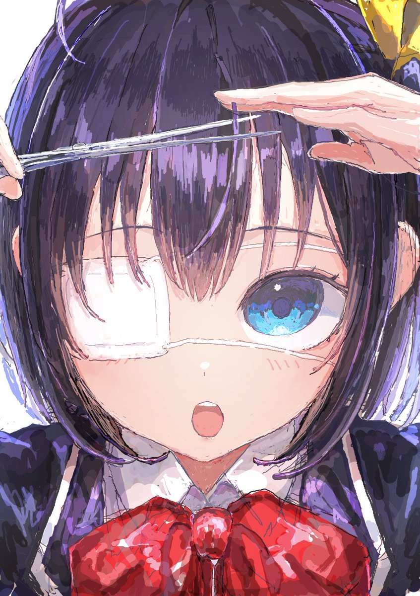 qfqQLGTzCu83154's tweet photo. 髪を切る六花
 #chu2koi ＃中二病でも恋がしたい
＃小鳥遊六花 https://t.co/g9tULM5rm1