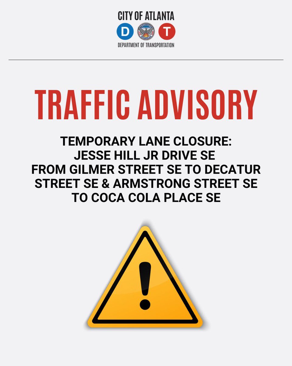 Atlanta Department of Transportation tweet media