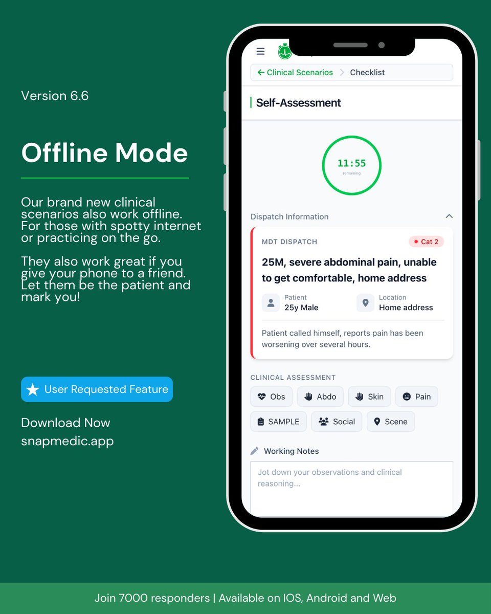 SnapMedic tweet media