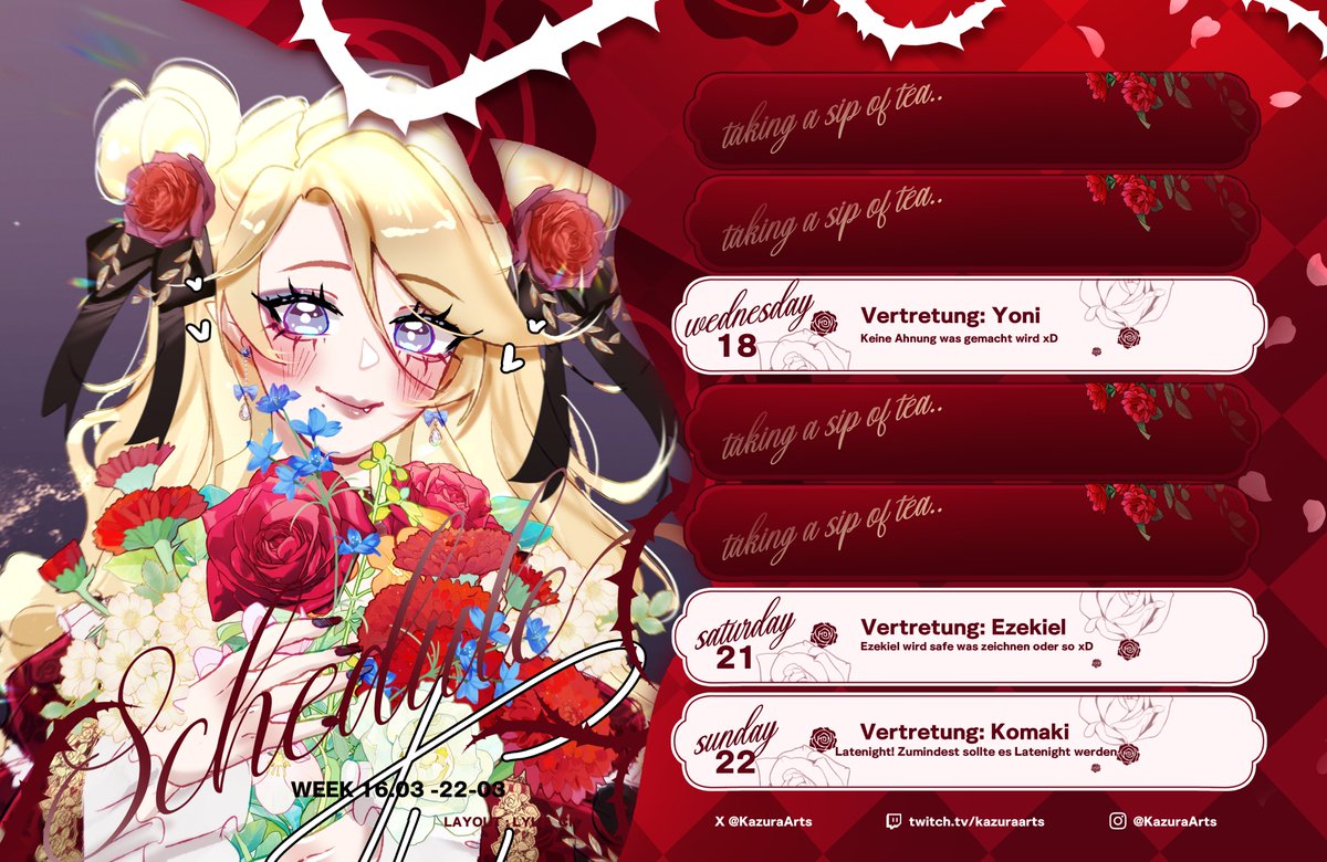 Kazura 🌹 tweet media