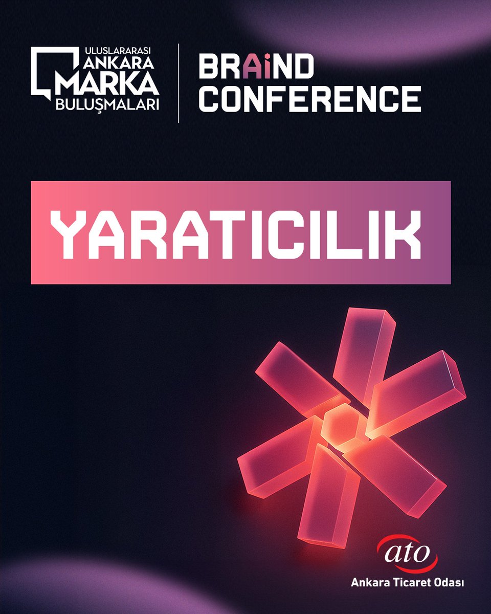 Artık mesele sadece daha hızlı olmak ya da daha çok veri toplamak değil. Mesele; zekayı nasıl konumlandırdığımız.

BRAiND Conference 2026’da, marka yapan zekalarla yapay zekayı aynı sahnede buluşturuyoruz. 

Braind Conference, 24-25 Nisan 2026'da Ankara'da 

📍 ATO Congresium