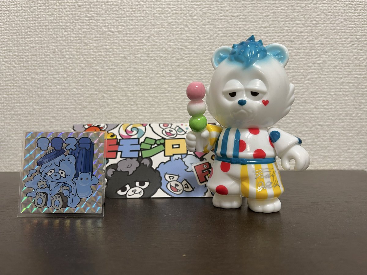 Jun555_live's tweet photo. 先行入場は当たらず💦フリー入場だったけど道化師見習いモモジロウをお迎え出来ました🤡サインもしていただき✨当日まで行くか迷ってたけど、やっぱり行ってよかった😄
#FunkyGeek
#ソフピ https://t.co/aqS6SL6aun