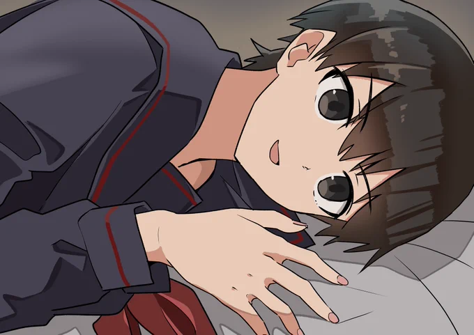 「へへへ」