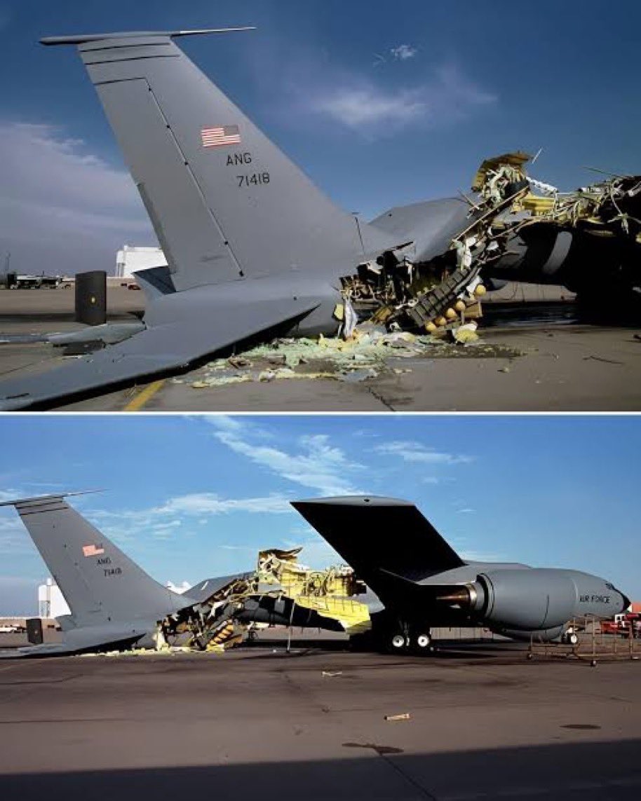hippyygoat's tweet photo. IRAN IS TAKING AMERICA APART…

Five US Air Force refueling planes were struck and damaged on the ground at Prince Sultan air base in Saudi Arabia. https://t.co/6KQD8BeD4n