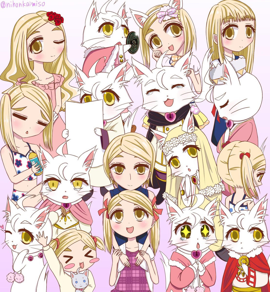 nihonkaimiso's tweet photo. りりあつめ
他キャラverもやっていくつもり

#摩訶不思議ネコ・ムスビ https://t.co/mseyJqeUmm