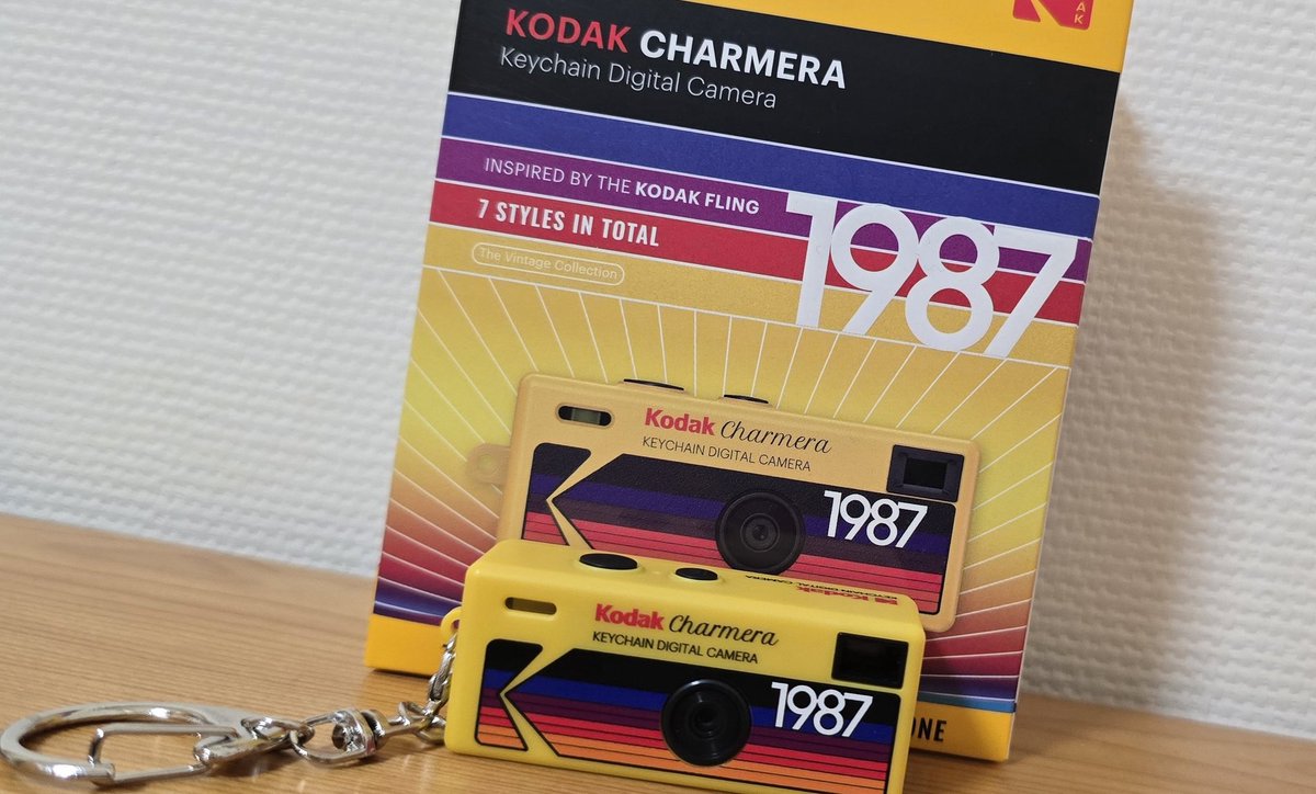 星野源オタクの皆さんを真似してKODAK CHARMERAを購入し数週間使って