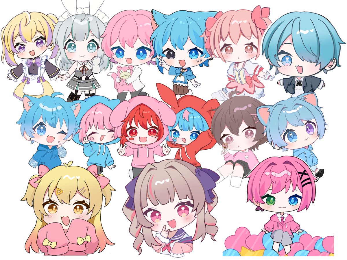Uyuki_yuu02's tweet photo. ミニキャラ依頼ください‼️‼️‼️

とっっても暇でイラストが描きたくなったので
実績を沢山作るためにも依頼ください😢🙏🏻

1500円でミニキャラ依頼受け付けます‼️(難しいポーズ、服❌)

もしご依頼してくれる方がいましたらDMに『ポスト見ました！』と言って頂けたら嬉しいです😭
 #イラスト依頼  #拡散 https://t.co/xVKq7BfmlY
