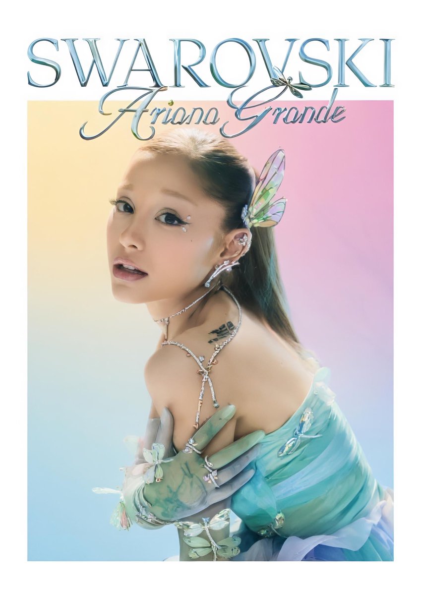 ariana grande for swarovski