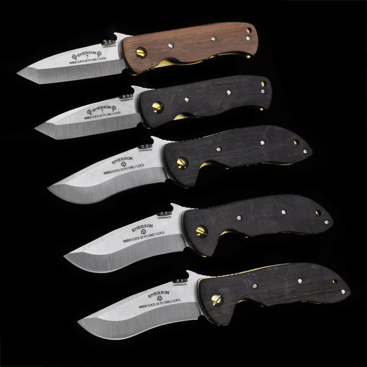 Bidding ends later today on these Custom Irish knives by @realernestemerson. Don't miss your chance.

emersonknivesauctions.com

Auction ends March 14th. Exclusive to ECA Members Only.