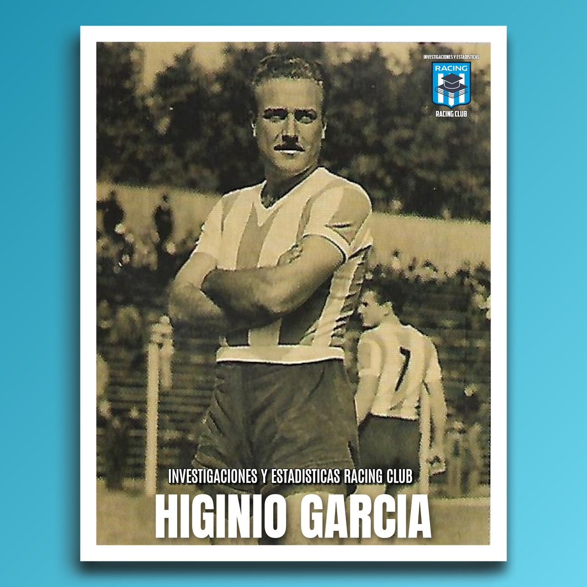 deptohistoriarc's tweet photo. El 14 de marzo de 1923, nacía Higinio Florentino García. Notable Back derecho, sucesor de Salomón. Integrante del tricampeón 49-50-51. Jugó 133 partidos y marcó 23 goles. https://t.co/maASaGevZY