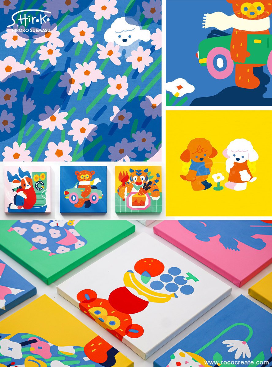 末益ひろこ｜Hiroko Suemasu ｜イラストレーター tweet media