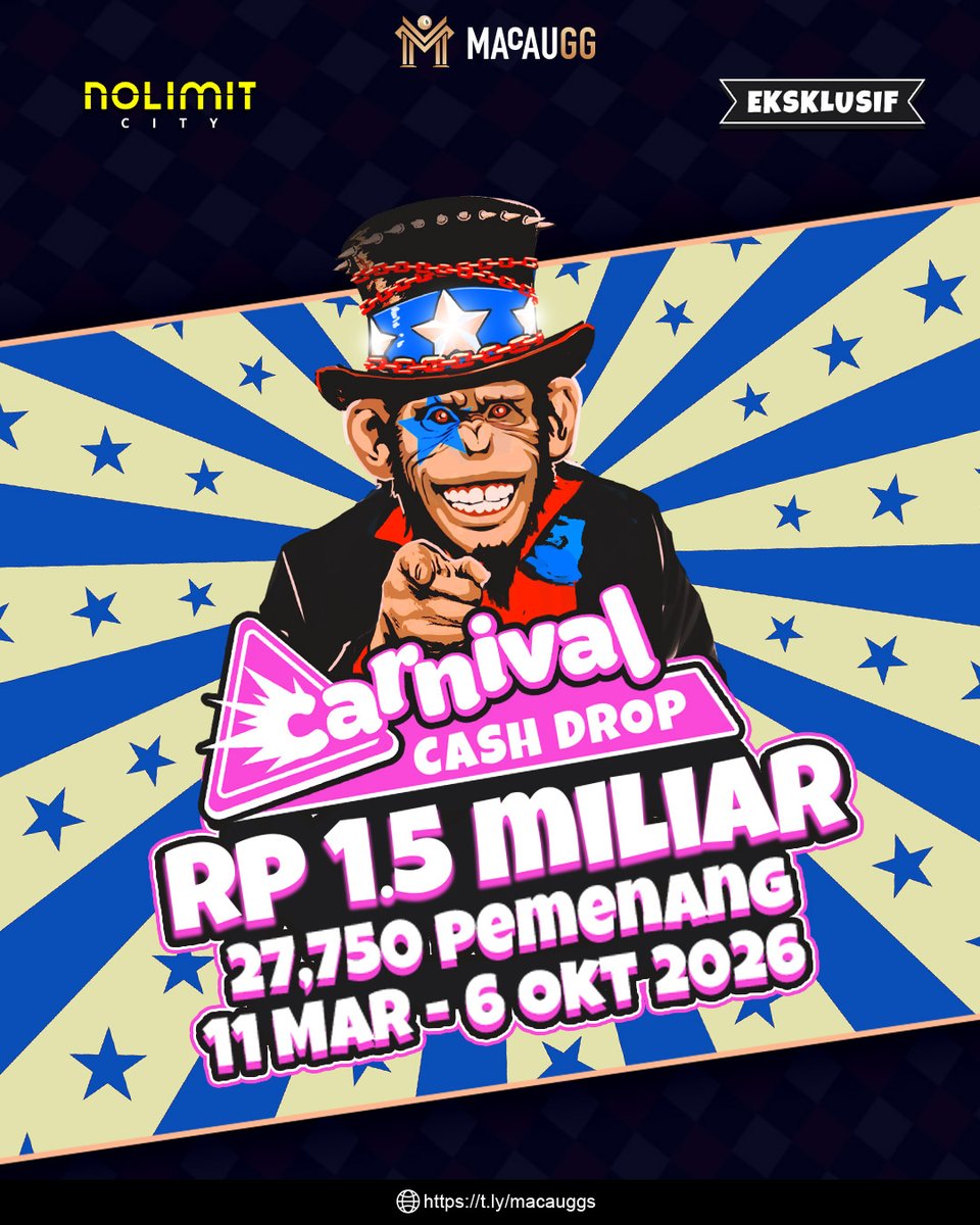 macau_gg's tweet image. 🔥 Promo Lebaran mulai rame!

Temenin waktu santai menjelang hari raya dengan hiburan game yang seru.

#RamadanSeru
#PromoLebaran
#GameTime
#EidVibes
#Ngabuburit