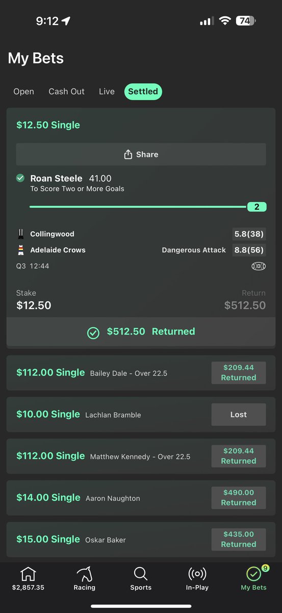 Christian Dello | AFL Props tweet media