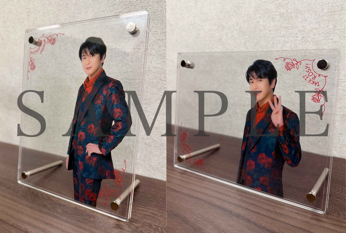初回限定盤特典 「2SHOTフォトスタンド♡」 📸🌹 縦でも横でも楽しめる