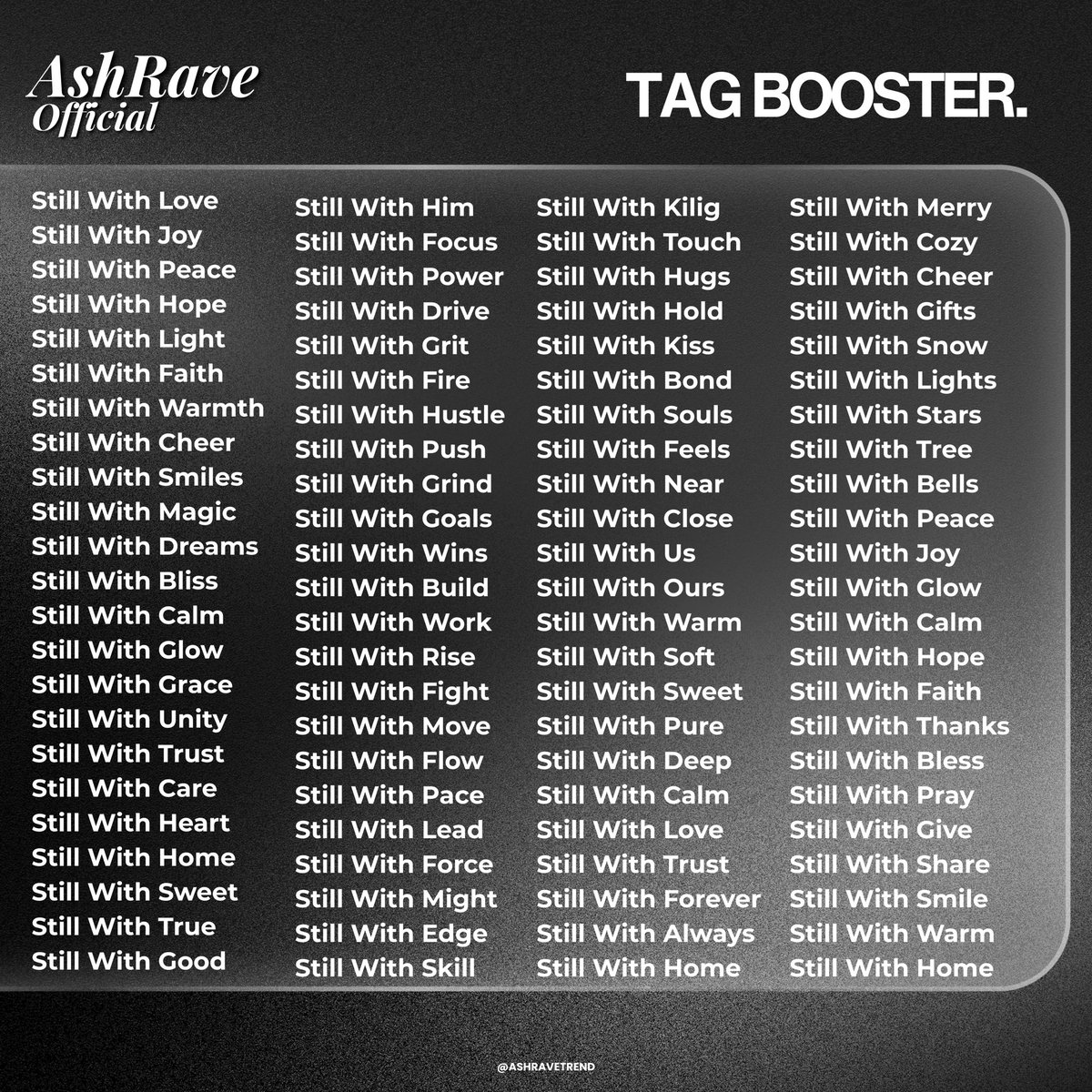 ASHRAVE TRENDSETTER tweet media