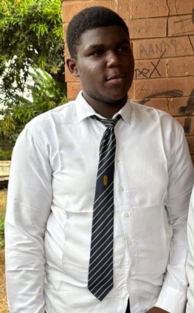 This is Dino Uyi, whose father is a manager at First Bank.

He was the student who initiated the assault on his colleague at Igbinedion Education Centre.

They likely assumed that his involvement would go unnoticed, because his face was blurry in the video, but further checks