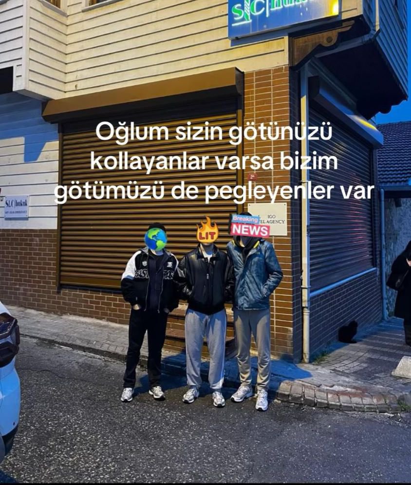 Biz boyle adamlariz oglum