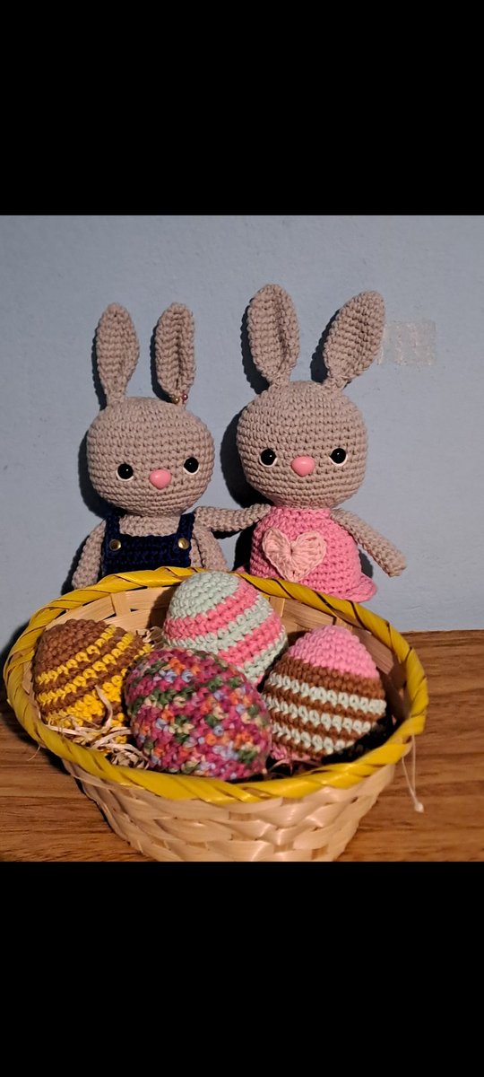 Buen diaaaaaaaaaaa! Pascuas time 
Los espero en mi Instagram Tatatocrochet  ♥️🧶