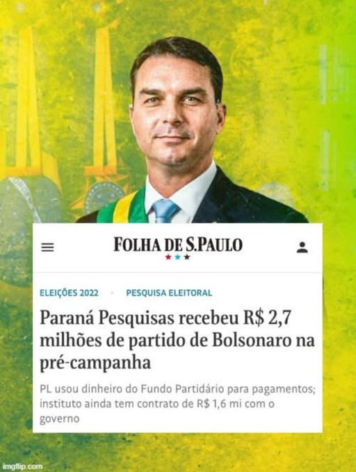 Avisamos que as pesquisas que falam que esse bandido está empatado com Lula, foi comprada, e é fake, a prova está aí, Jair Messias Bolsonaro e seus filhos são bandidos da pior espécie ...    🤮     👇