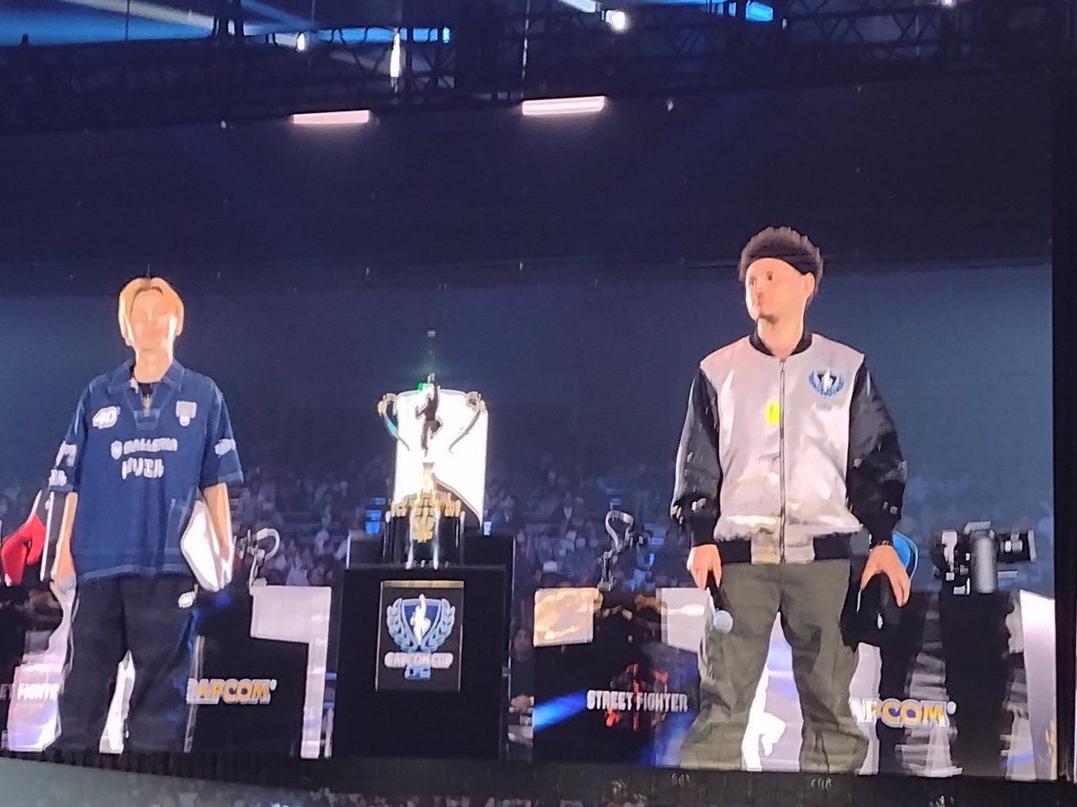 potepotemm's tweet photo. さぁ　決勝！

#カプコンカップ https://t.co/jiNV31d9Ao