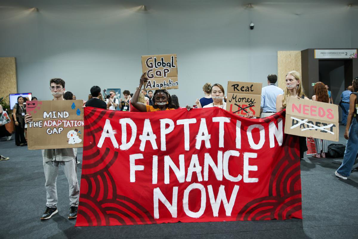 AmbassadorEve's tweet photo. Closing the #GlobalAdaptationGap requires more than ambitious plans, it requires the resources and systems to implement them.

The recent #NAP Assessment adopted at
COP30 @UNFCCC shows encouraging progress, with many developing countries advancing their National Adaptation Plans. However, significant barriers remain, especially limited climate finance, gaps in climate information, and capacity constraints. 

Strengthening adaptation planning and ensuring accessible, predictable support will be critical if countries are to translate commitments into real resilience for communities, ecosystems, and economies.

@IISD_news @IISD_SDGs @UN @UNDP
@UNICEF @UN_Women @UNEP @UNESCO @antonioguterres @simonstiell @unicefchief @_AfricanUnion @greensheikh @okidi64
@bNATIFU @MargaretMwebesa
@hbyamukama75 @Dr_JibCares
@Voice4ClimateAF

#COP30 #UNFCCC #ClimateAdaptation #NationalAdaptationPlans #ClimateFinance
#AdaptationGap #ClimateResilience #ClimatePolicy #ClimateAction